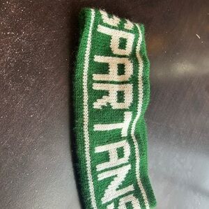 Green SPARTANS vintage headband